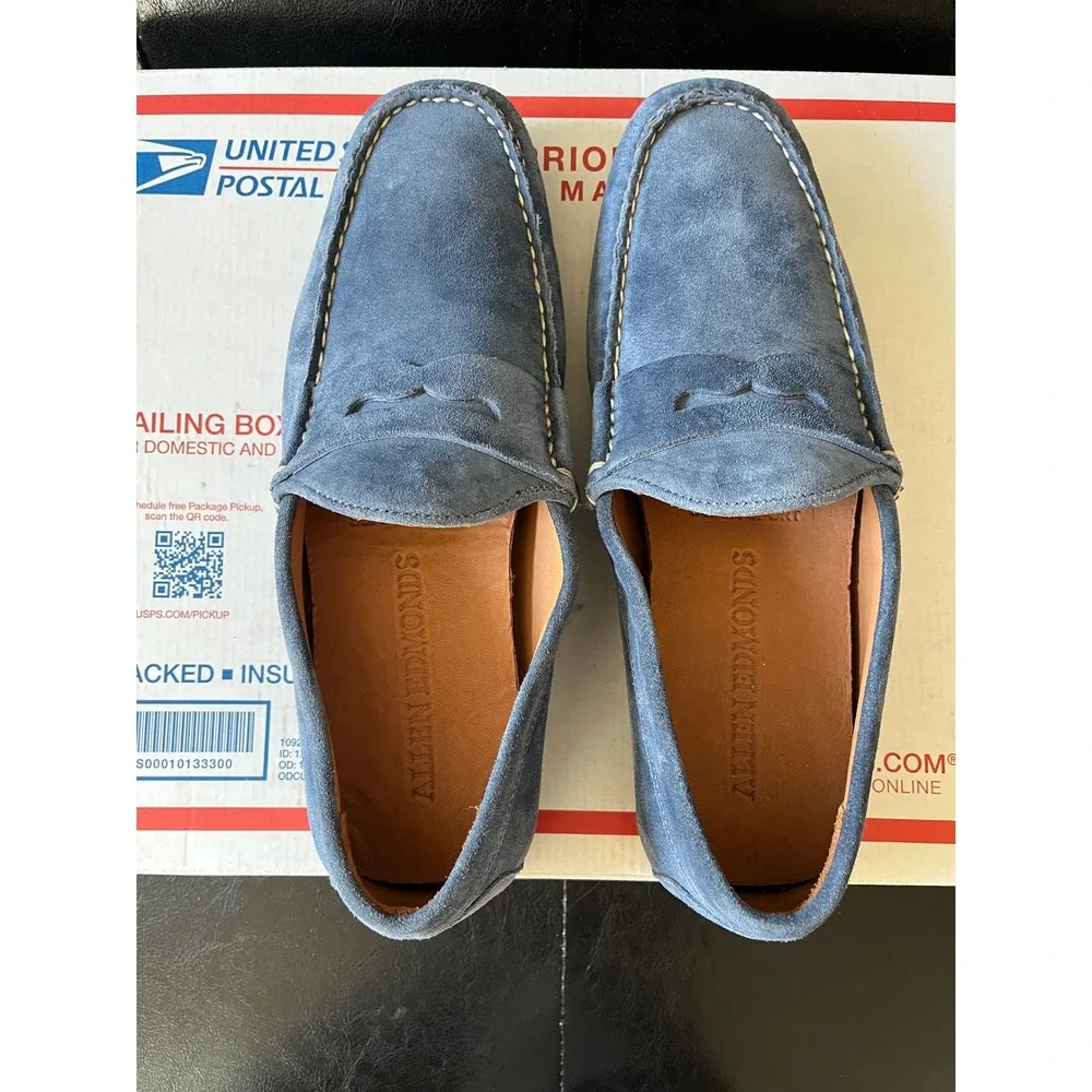 Allen‎ Edmonds Suede Driving Loafers